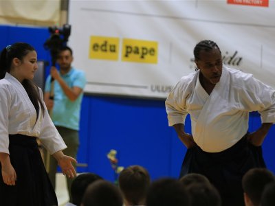1. ULUSLARARASI AIKIDO ÇOCUK SEMİNERİ 7.DAN DONOVAN WAITE