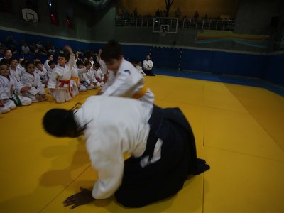 1. ULUSLARARASI AIKIDO ÇOCUK SEMİNERİ 7.DAN DONOVAN WAITE