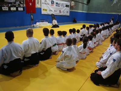 1. ULUSLARARASI AIKIDO ÇOCUK SEMİNERİ 7.DAN DONOVAN WAITE