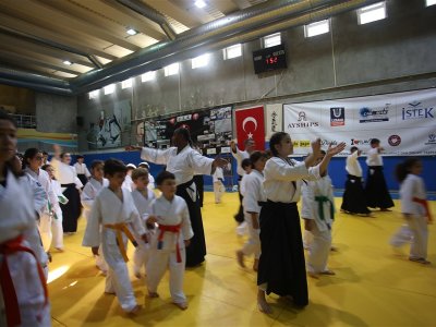 1. ULUSLARARASI AIKIDO ÇOCUK SEMİNERİ 7.DAN DONOVAN WAITE