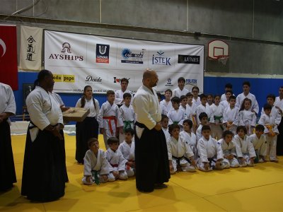 1. ULUSLARARASI AIKIDO ÇOCUK SEMİNERİ 7.DAN DONOVAN WAITE