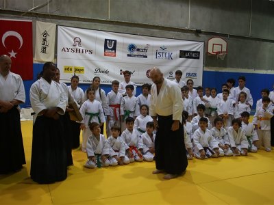 1. ULUSLARARASI AIKIDO ÇOCUK SEMİNERİ 7.DAN DONOVAN WAITE