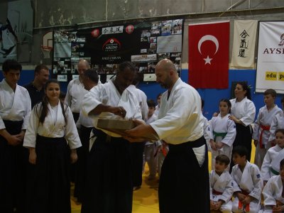 1. ULUSLARARASI AIKIDO ÇOCUK SEMİNERİ 7.DAN DONOVAN WAITE