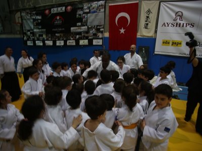 1. ULUSLARARASI AIKIDO ÇOCUK SEMİNERİ 7.DAN DONOVAN WAITE