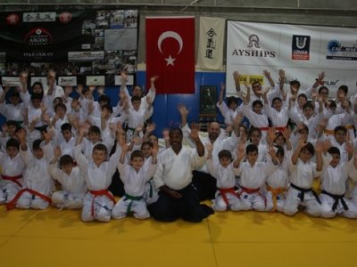 1. ULUSLARARASI AIKIDO ÇOCUK SEMİNERİ 7.DAN DONOVAN WAITE